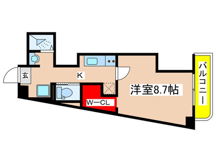 間取り図 ＣＡＳＡ　ＮＯＡＨ鶴舞公園Ⅱ