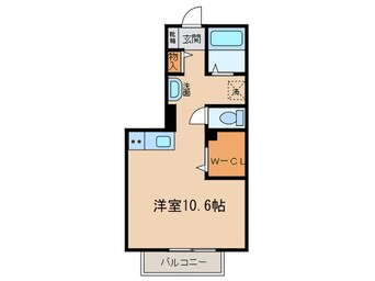 間取図 プルマージュ明徳