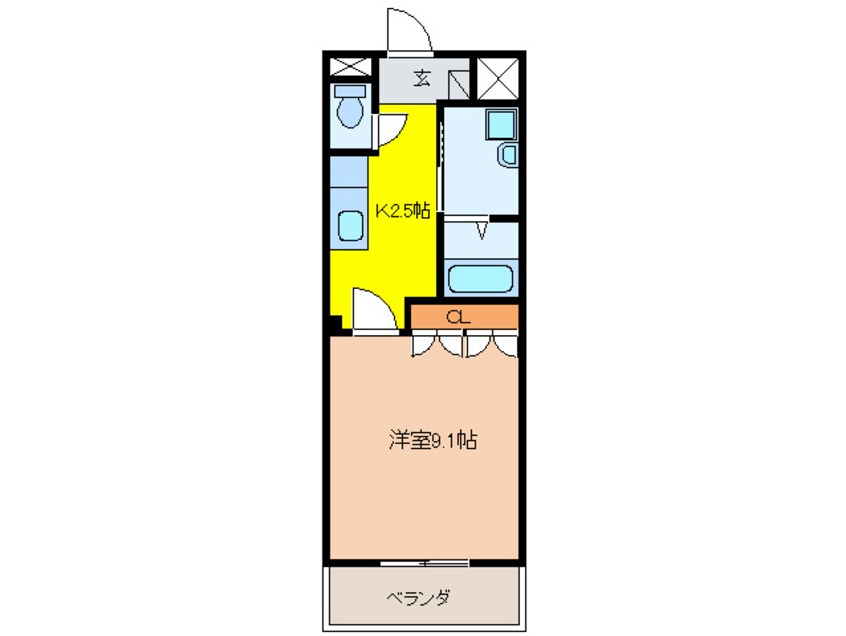 間取図 ロイヤル木の家２番館