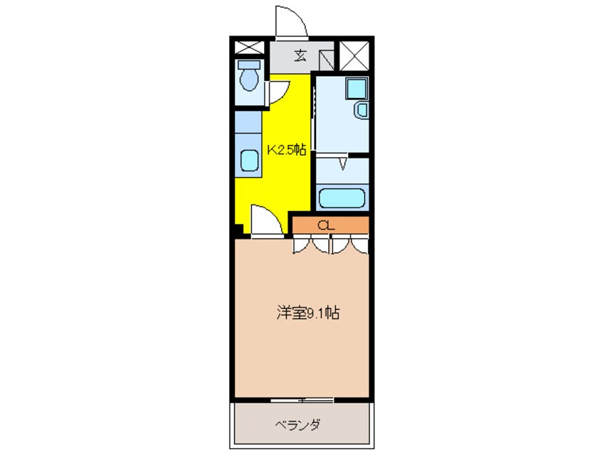 間取図 ロイヤル木の家２番館