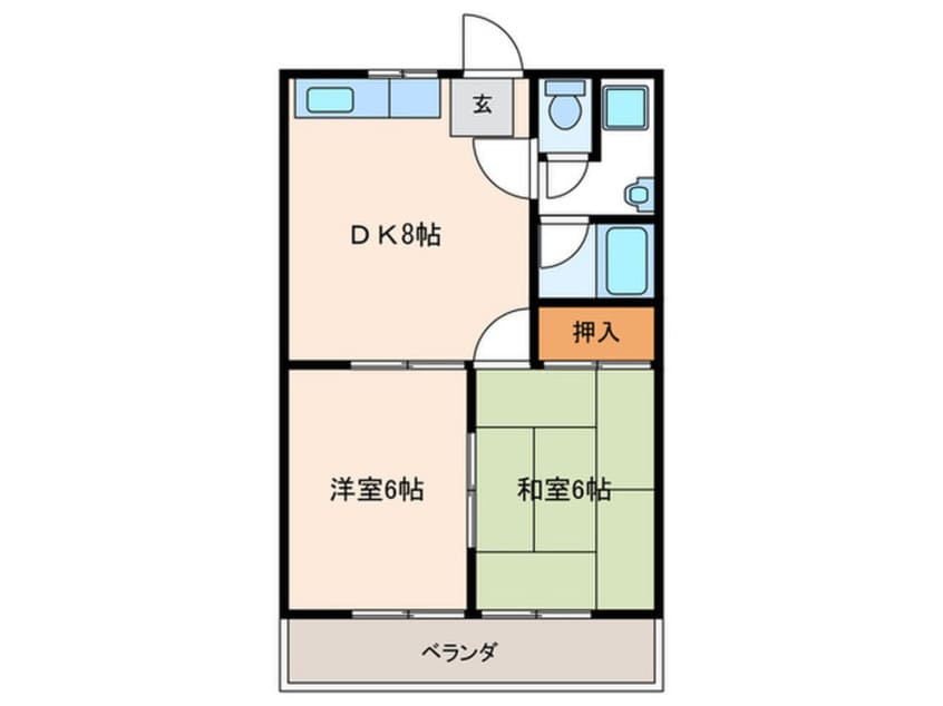 間取図 鳴神ビル
