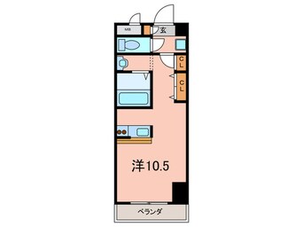 間取図 エルミタージュ名駅西