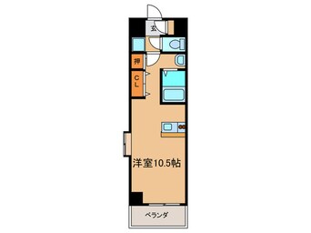 間取図 エルミタージュ名駅西