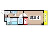 セントラルハイツ名古屋 1Kの間取り