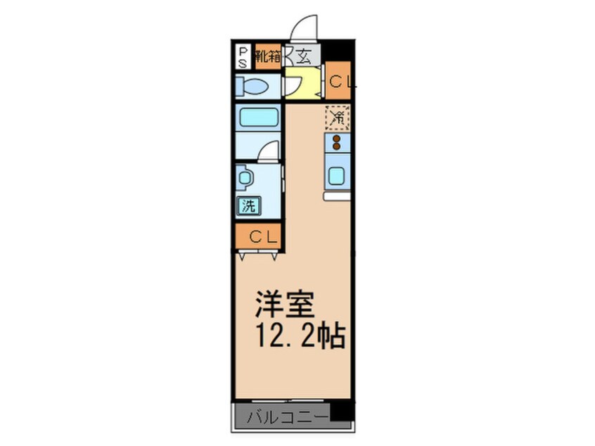 間取図 プレシャス代官