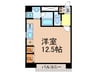 プレシャス代官 1Rの間取り