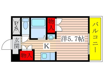 間取図 クラウン３０ビル