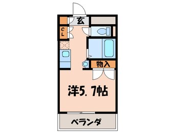 間取図 クラウン３０ビル