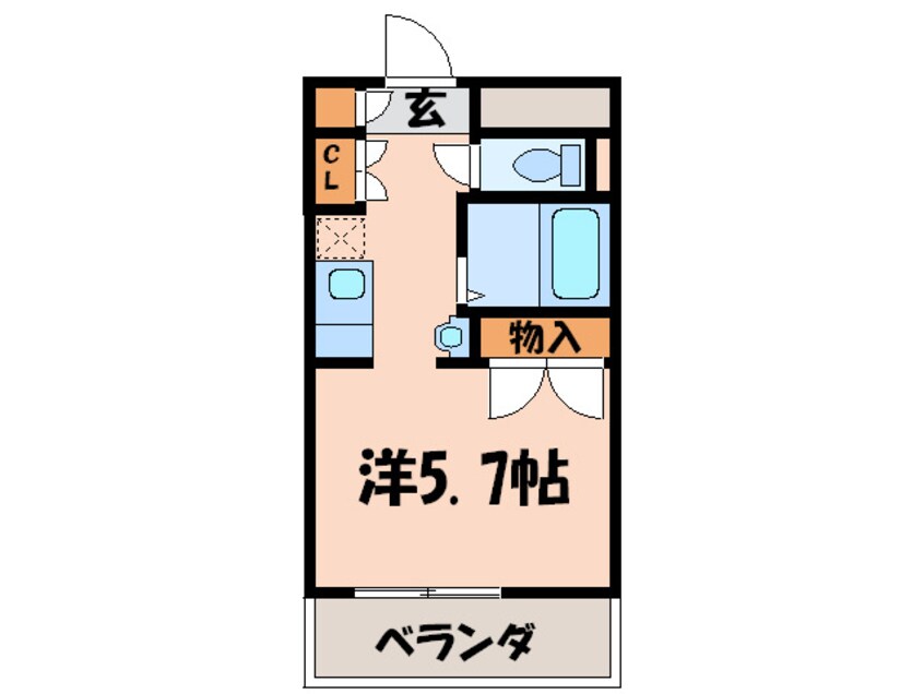 間取図 クラウン３０ビル