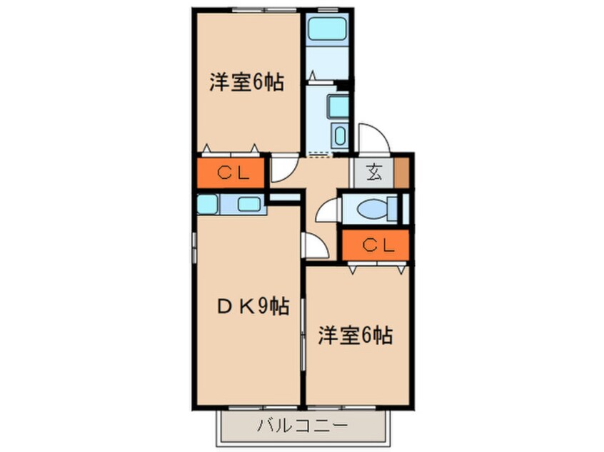 間取図 ドシル