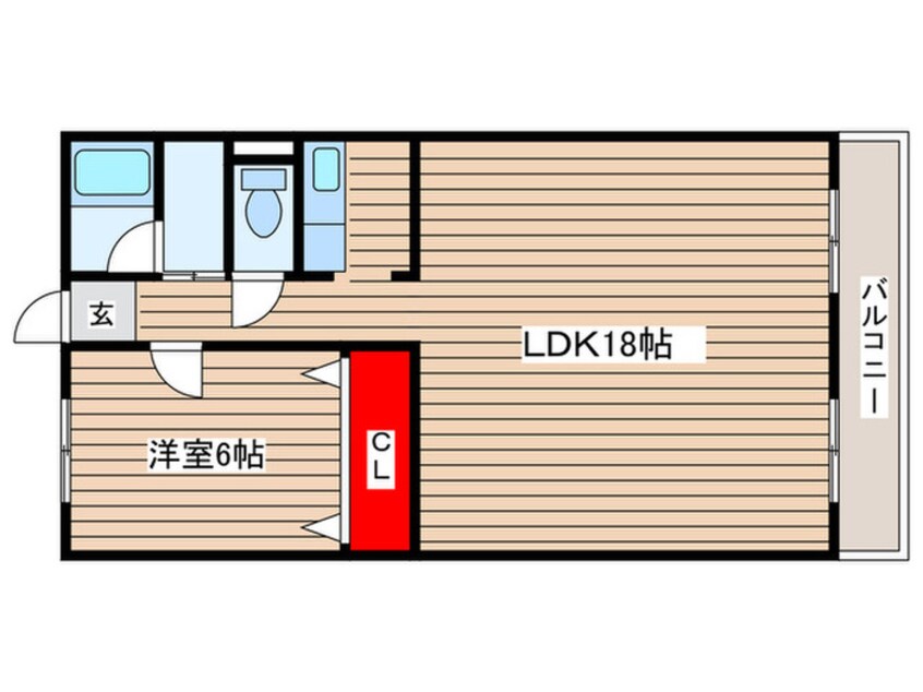 間取図 アビニヨンビル