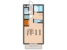 リバ－サイド２１ 1Rの間取り