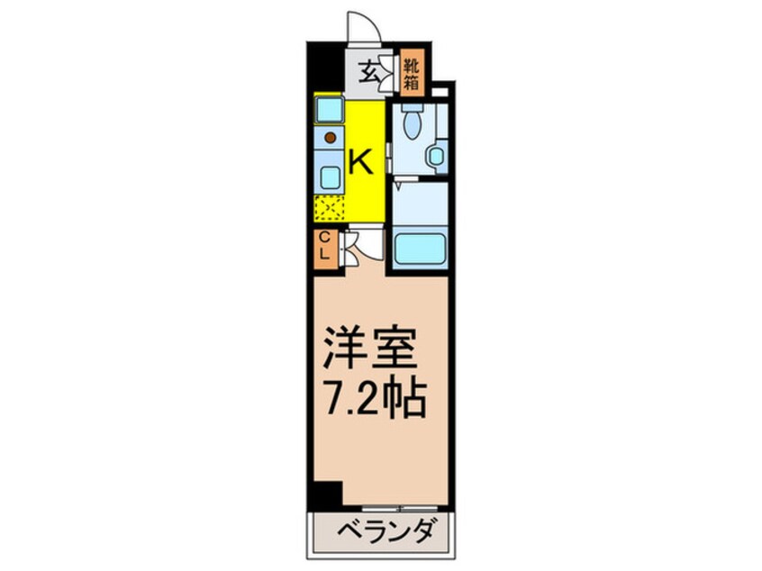 間取図 ア－デン春岡