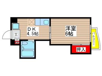 間取図 桜山ﾋﾞﾚｯｼﾞ