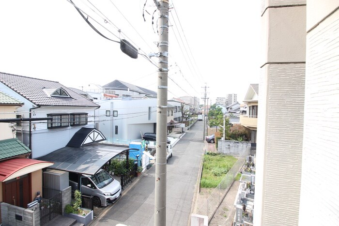 室内からの展望 プレスイン駒場