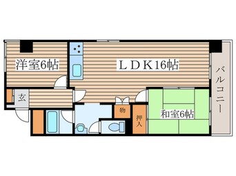 間取図 ビラ新瑞