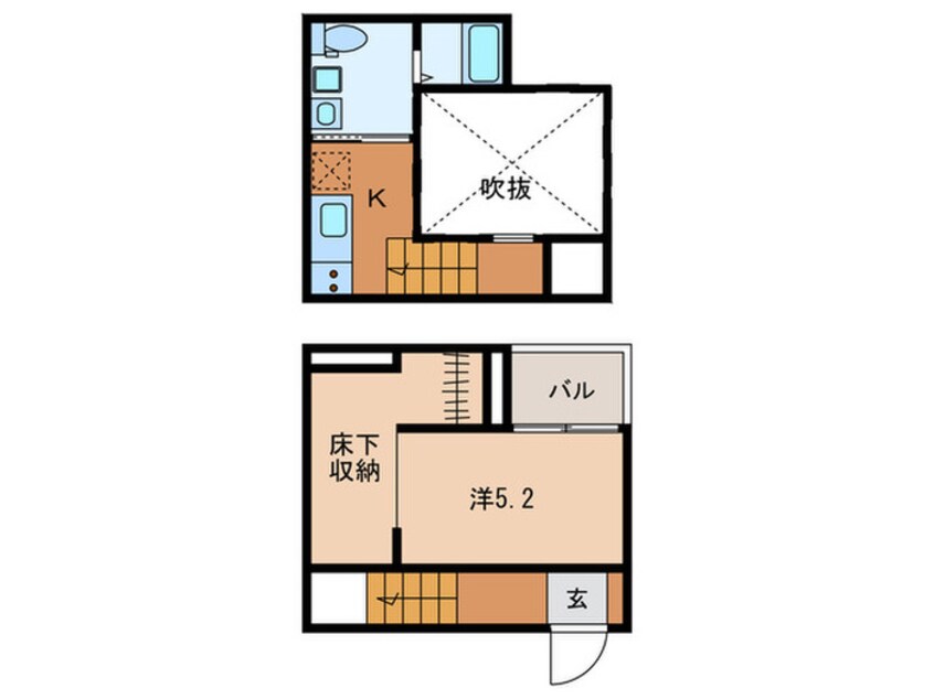 間取図 ル・フォティユⅢ