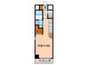 コ－ト新栄 1Rの間取り