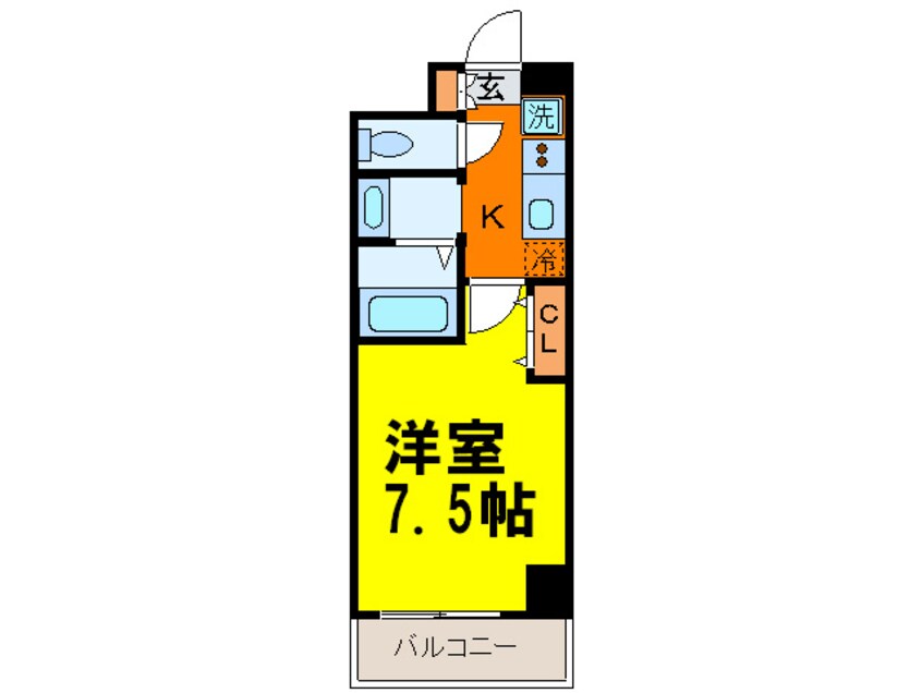 間取図 ニ－ズメゾン新栄