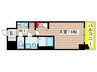 S-RESIDENCE葵 1Kの間取り