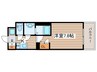 S-RESIDENCE葵 1Kの間取り