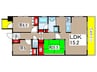 SS.FLAT桜山 3LDKの間取り