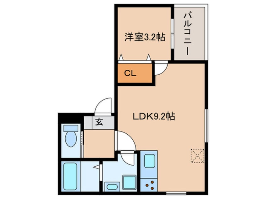 間取図 グリーンブリーズ本陣