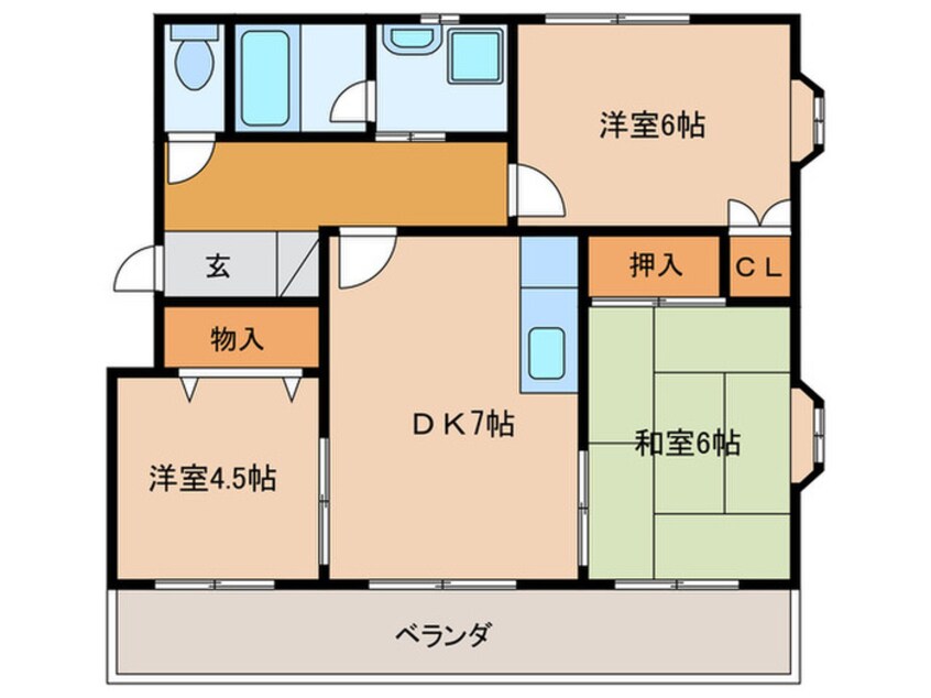 間取図 ヴューラセイホウ