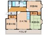 ヴューラセイホウ 3DKの間取り
