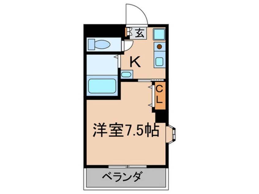 間取図 スカイコート本郷