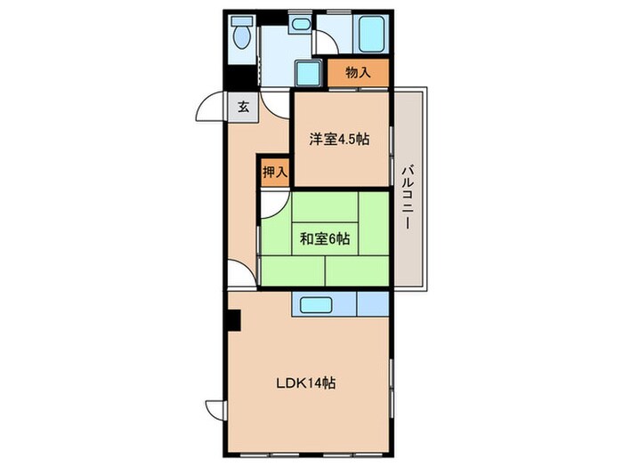 間取り図 セントラルハイツ