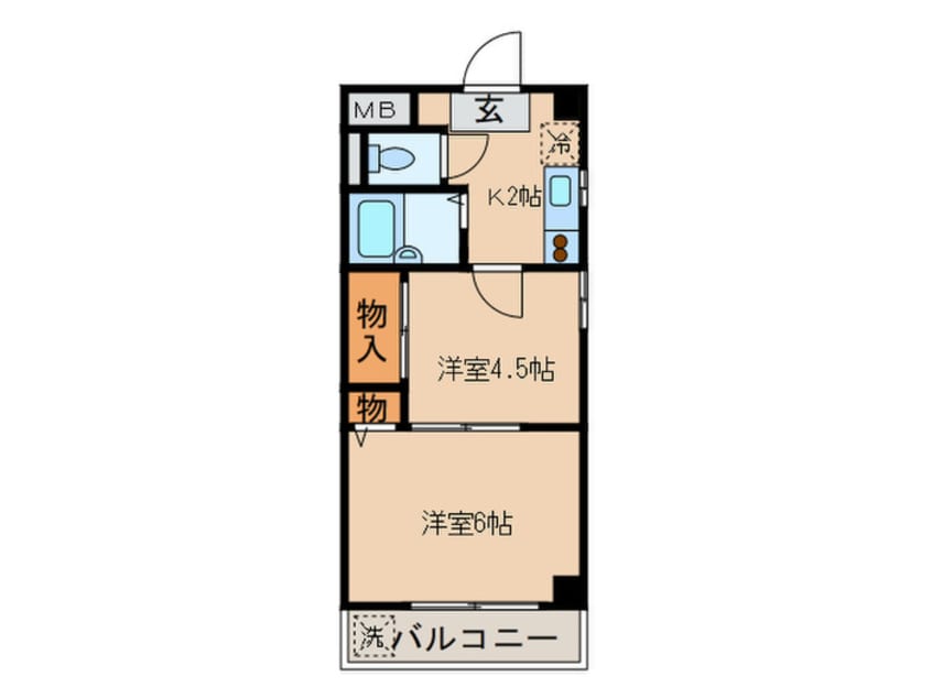 間取図 ラフォ－レ２１