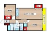 メープルコート 2LDKの間取り