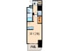 S-FORT金山 1Rの間取り