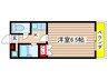 グレ－ス平針 1Kの間取り