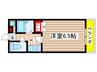 グレ－ス平針 1Kの間取り
