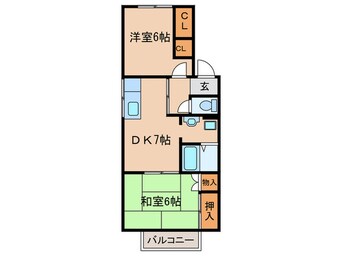 間取図 スカイパーク清洲