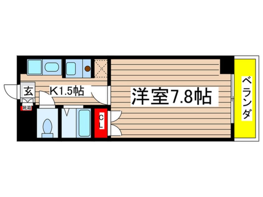 間取図 ST PLAZA TOHATA