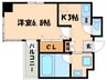 エルスタンザ千代田 1Kの間取り