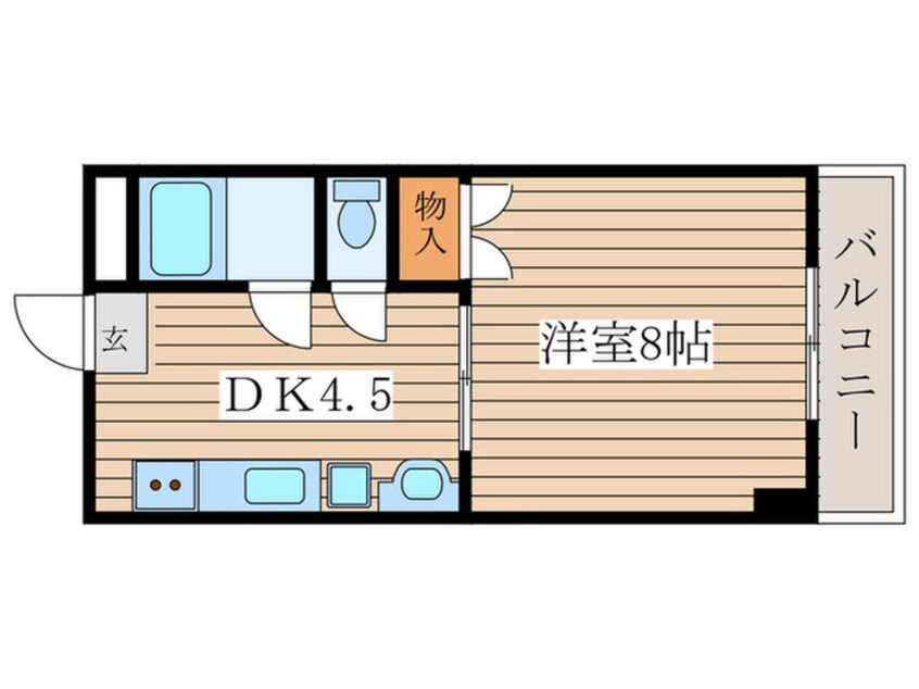 間取図 Ｆ－１６マンション