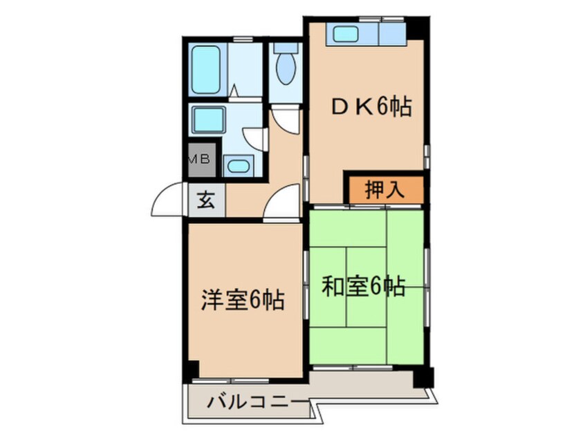 間取図 エルグランデ味美