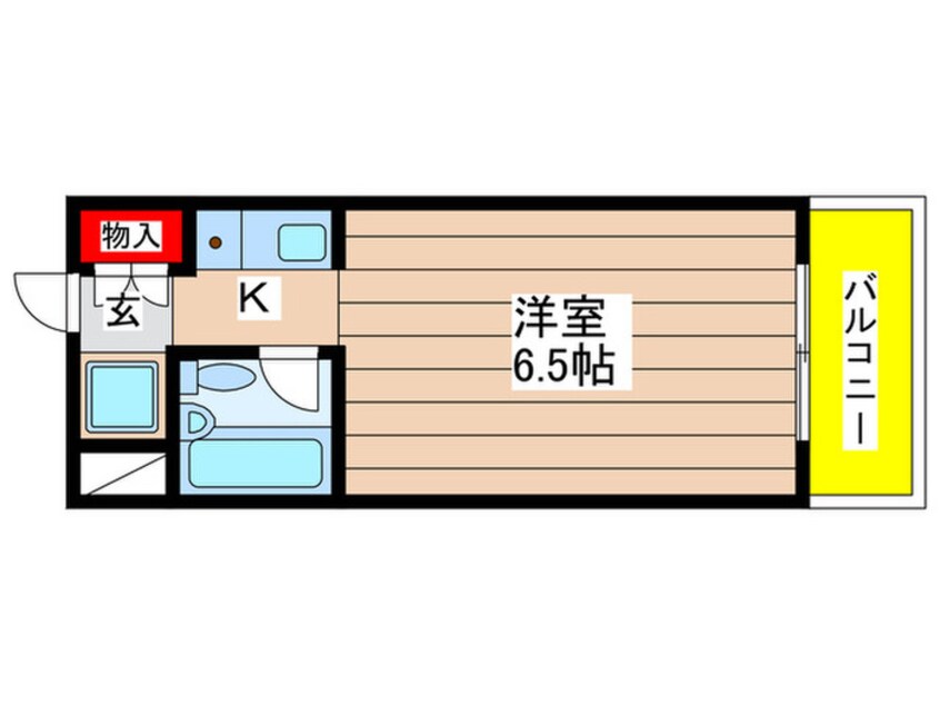 間取図 エスカ－ラ植田