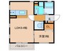 Cedre桜木町 1LDKの間取り
