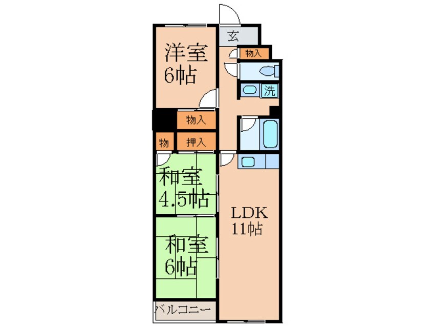 間取図 ファーストタウン