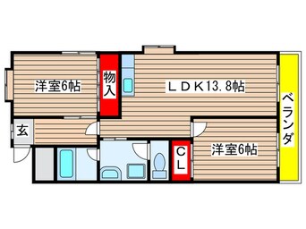 間取図 森山ハイツ