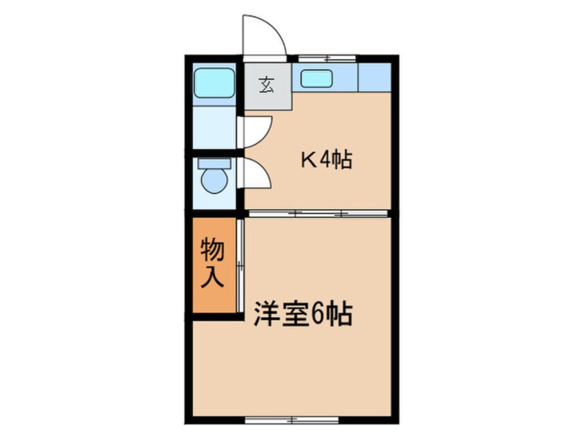 間取図 あさひ荘