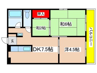 間取図 緑ヶ岡マンション