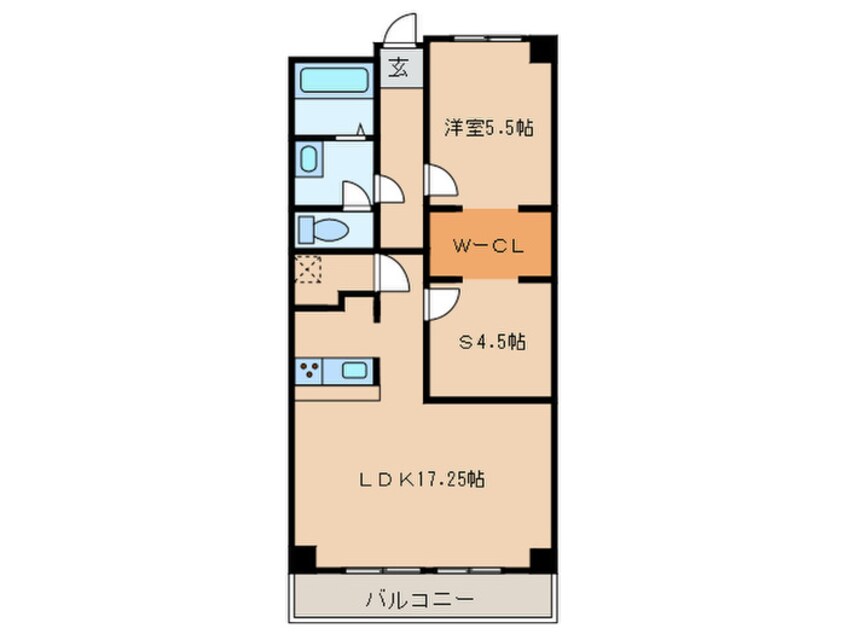 間取図 里水マンション　Ａ棟
