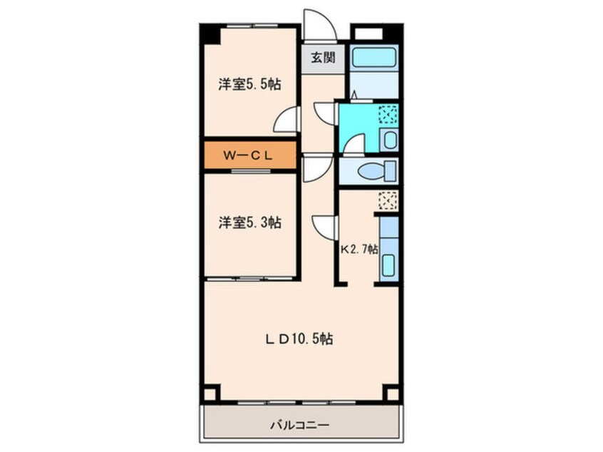 間取図 里水マンション　Ｂ棟