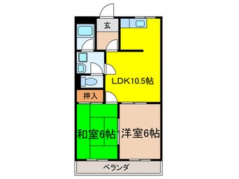 間取図 ベジタブルハイムＢ棟